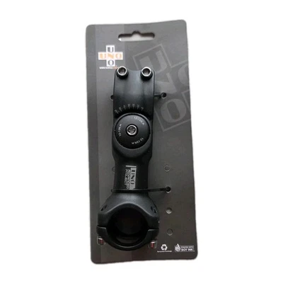 Kalloy 820 Adjustable Stem 110mm 31.8 1-1/8" Aluminum Black  - Image 1 of 4