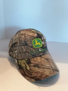 John Deere Youth Brown Camo Cap/Hat - Picture 1 of 10