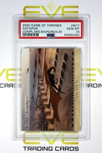 Graded Game of Thrones Card - #M17 2020 Astapor Complete Series Maps - PSA 10 - Picture 1 of 2