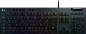 Logitech G815 mechnische Gaming Tastatur Keyboard LIGHTSYNC RGB QWERTZ GL Clicky - Afbeelding 1 van 4