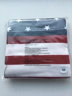 NUEVO ~ TOALLA DE PLAYA MINI STARS GRANERO DE CERÁMICA NIÑOS - AMERICANO - ROJO BLANCO AZUL  Foto 1 de 4