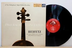 RCA LM 1818 - HEIFETZ / WALLENSTEIN - Two Bach Concertos - Orig US LP - Picture 1 of 6