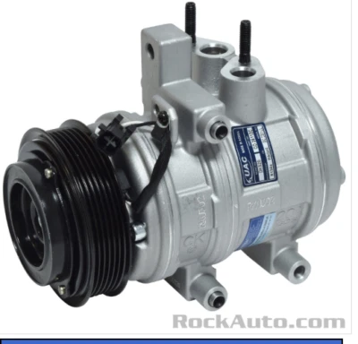 UAC A/C Compressor DKS20DT For Ford F150 Lobo DOHC V8 Lincoln Mark LT - Image 1 of 4