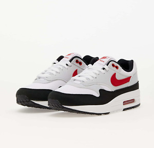 Nike Air Max 1 Pure Platinum University Red FD9082-101 Airmax Running Shoes