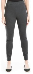 Max Studio Houndstooth Ponte Leggings-Black Charcoal-Small - NWT - $98 MSRP - Picture 1 of 5