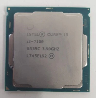 Intel Core i3-7100 Processor 3M Cache 3.90 GHz SR35C LGA1151 CPU inc VAT - Image 1 of 2