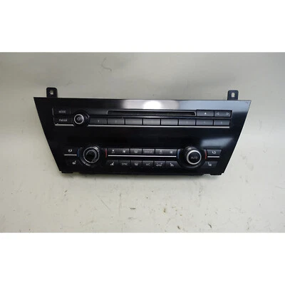 损坏 2012 - 2015 宝马 F06 F12 6 系列气候控制无线电接口面板原始设备制造商 — 第 1/4 张图片