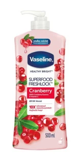 Vaseline Healthy Bright Superfood Freshlock Cranberry Body Lotion 500 Ml. - Picture 1 of 6
