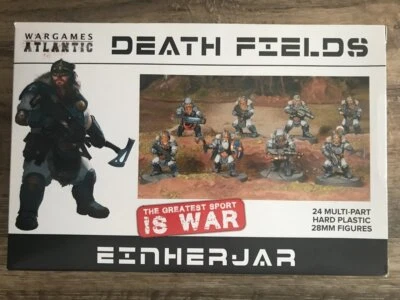 Wargames Atlantic Death Fields Einherjar Dwarves box (*See Per Order Flat Rate S - Image 1 of 2