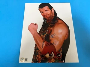 Razor Ramon Scott Hall WWE Firmado Automático 8x10 FOTO Beckett BAS Autenticado - Imagen 1 de 3