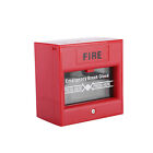 24-220VDC Emergency Button Fire Alarm Door Break Release Glass Exit Switch Kit q