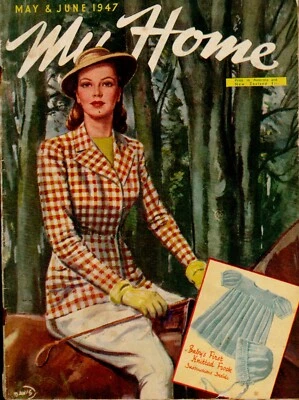 My Home (UK) - May and June 1947 - Vintage 1940s British Women's Magazine - Image 1 of 2