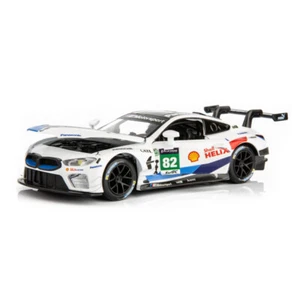 1:32 BMW M8 GTE Le Mans #82 Modelo Coche Diecast Vehículo de Juguete Niños Juguetes Niños Regalos - Imagen 1 de 10