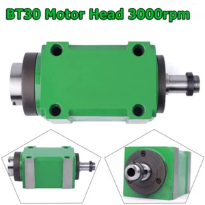 1.5KW 2HP BT30 Taper 3000rpm Belt Drive Spindle Unit Power Head for CNC Drilling - Picture 1 of 12