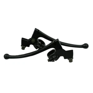 1Pair L+R Clutch Brake Lever Set For HONDA CRF50F CRF70F CRF80F CRF100F C200 D - Picture 1 of 6