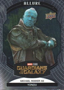 2022 UD Marvel Studios Allure Trading Card #33 Michael Rooker as Yondu