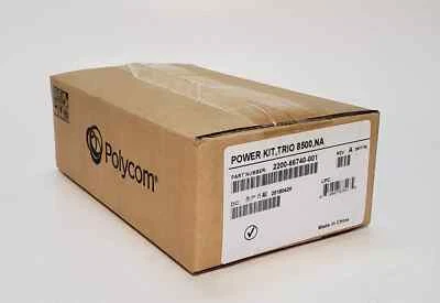 *NEW* Polycom PoE Injector Kit For RealPresence Trio 8500 (2200-66740-001) - Image 1 of 2