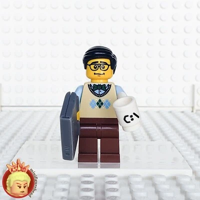 Lego Minifigure Computer Programmer, Series 7 - 8831, col07-12 - Image 1 of 2