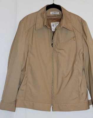 Men's Beautiful Brown Fur Lined LONDON FOG Jacket Sz 44 Regular CB4-1 - Image 1 of 4