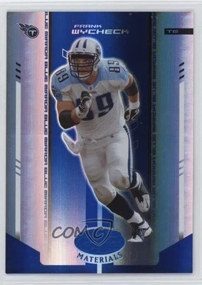 2004 Leaf Certified Materials Mirror Blue /50 Frank Wycheck #116 - Image 1 of 2