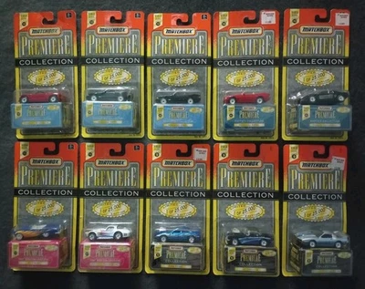 NOS 1996 - 97 Matchbox Lot of 10 Car Diecast 1:64 Toy Collection ( Hot Wheels ) - Image 1 of 4