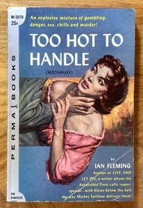 Too Hot To Handle (Moonraker) by Ian Fleming - vintage 1957 action pb, GGA, HTF - Picture 1 of 7