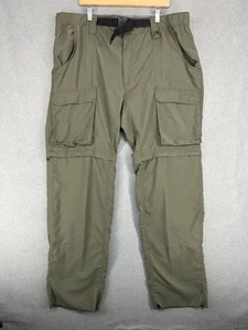 Boy Scouts Of America Uniform Switchback Pants Mens XL Relaxed Convertible Green - Picture 1 of 14