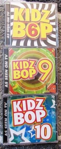 LOT THREE CD'S KIDZ BOP 6 9 & 10 - Imagen 1 de 4
