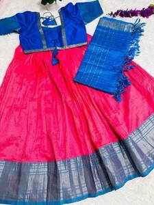 ✨ Handmade Designer Lehenga – Embroidered, Custom Blouse – Ethnic Indian Wear - Picture 1 of 4