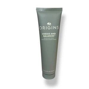Desmaquillante de lavado facial espumoso Origins Check & Balances 5 oz/150 ml tamaño completo - Imagen 1 de 3