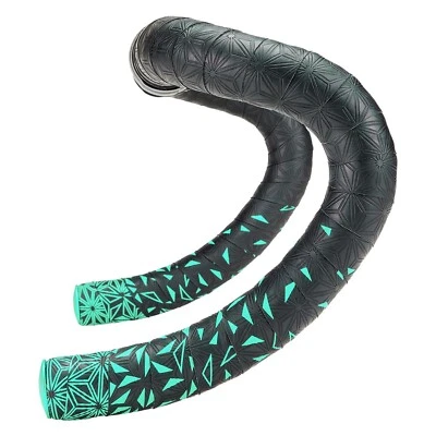 SUPACAZ Super Sticky Kush 2.5 mm Bicycle Handlebar Tape - Star Fade - Celeste - Image 1 of 4