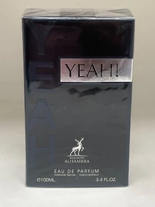 YEAH! Man PARFUM Maison Alhambra-Eau de Parfum-100ml (3.4oz) YEAH - NEW IN BOX - Picture 1 of 5