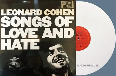Leonard Cohen LP Songs Of Love & Hate WHITE VINYL Record Store Day SEALED Ltd Ed - Image 1 of 4