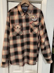 DIXXON THE JOHNSTOWN FLANNEL XL With Rattler Run Patch Rare - Bild 1 von 4