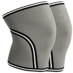 Knee Sleeves (1 Pair) Support & Compression Fit - 7mm Neoprene Sleeve for Squats - Picture 1 of 39