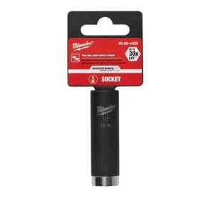 MILWAUKEE 1/2" Shockwave Thin Wall Deep Impact Socket 3/8" drive. 49-66-4426 NEW - Picture 1 of 1