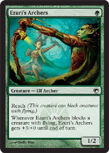 EZURI'S ARCHERS X4 4 4X Scars of Mirrodin MTG Magic the Gathering Cards DJMagic - Image 1 of 1