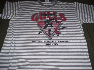 San Diego Gulls Vintage t shirt wester conference champions XL - Picture 1 of 1