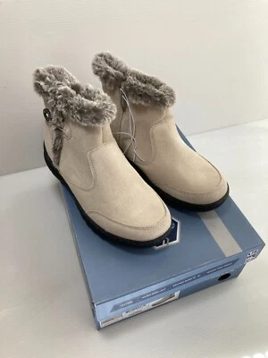 Botas de nieve de invierno para mujer Khombu Iris botines cálidos al tobillo ligeros con cremallera Foto 1 de 4