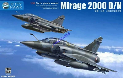 Kitty Hawk KH32022 1/32 Mirage 2000D/N Fighter Plane Model Building Kit HOT - Image 1 of 3