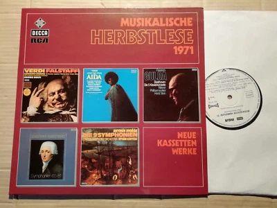MUSIKALISCHE HERBSTLESE 1971 - LP - PROMO  (K1633) - Bild 1 von 2