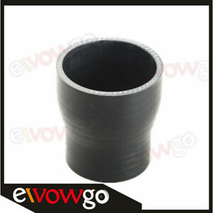 2.5" To 2.25'' ID Turbo Intercooler Pipe Silicone Hose Coupler Reducer Black