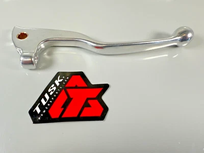 Front Brake Lever Yamaha TW200 XT250 Tusk Silver TTR TW WR XT YZ 200 250 R X - Image 1 of 4