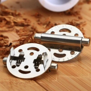 2Pcs Tobacco Smoking Stainless Steel Pipe Lid Wind Cap Cover F 15-20mm Dia Pipes - Picture 1 of 10