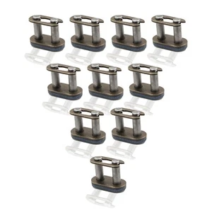 10x Cadena T8F Master Link 8 mm para 43 47 49 cc Mini ATV Cuatro Bicicletas de Bolsillo de Suciedad - Imagen 1 de 4