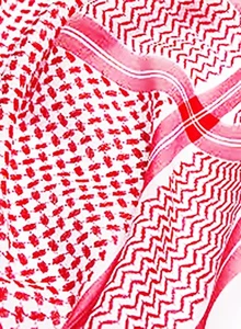Cotton Shemagh Scarf Wrap Tactical Desert Keffiyeh Soft Cotton for Adult DRW - Picture 1 of 7