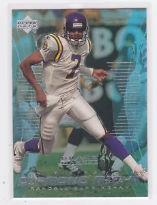 1999 Upper Deck Black Diamond - Randall Cunningham #DM8 - Diamond Might Insert - Bild 1 von 2