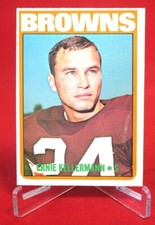 Ernie Kellermann TOPPS Football Card 1972 #162 NFL Near Mint