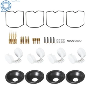 4X For Kawasaki GPz1100 1995-1997 Carburetor repair kit diaphragm rubber Float - Picture 1 of 8