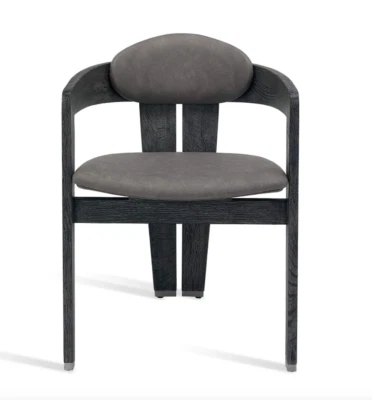 SILLA DE COMEDOR INTERLUDE HOME MARYL - CARBÓN - NUEVA EN CAJA VENTA AL POR MENOR $1885 Foto 1 de 4